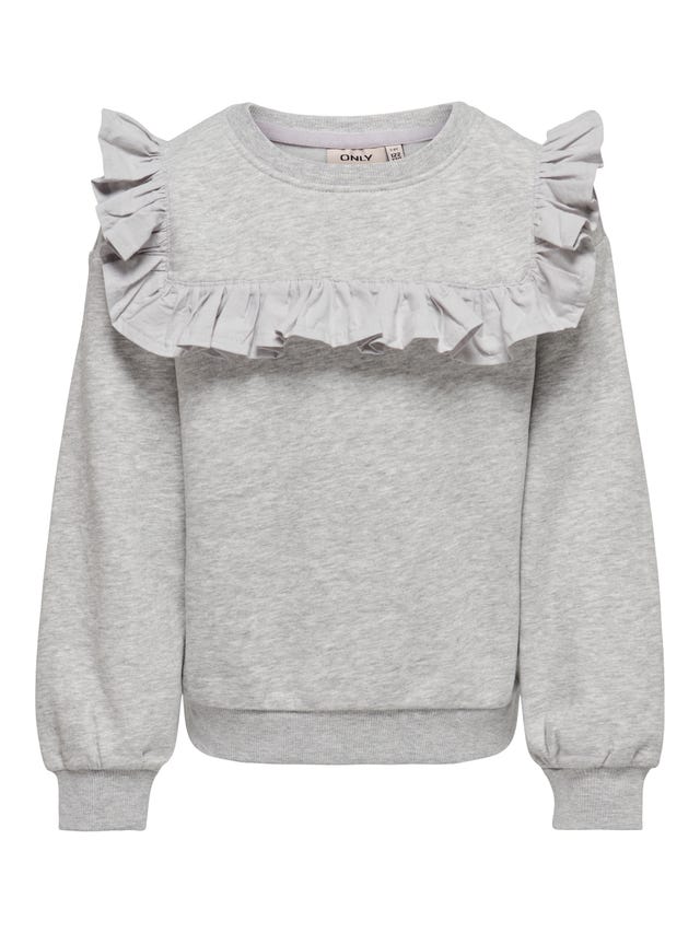 ONLY Frill Detailed Sweatshirt - 15283811