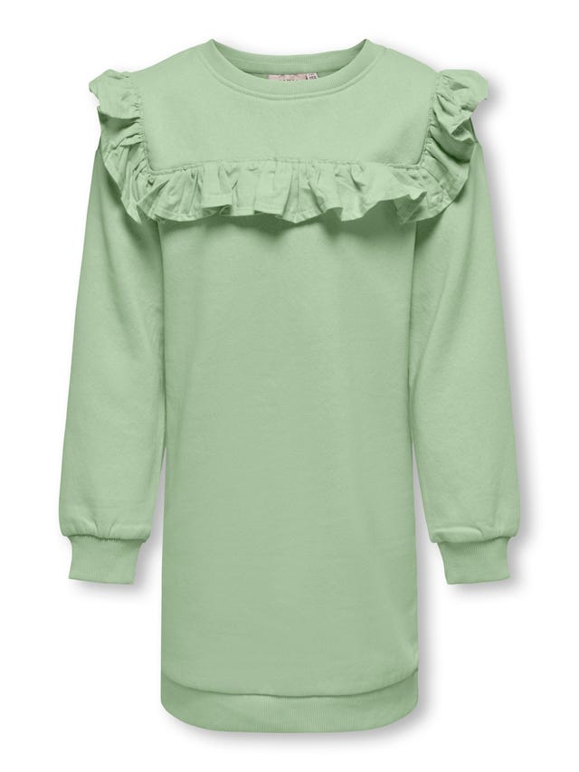 ONLY Frill sweat Dress - 15283817