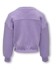 ONLY Court Sweat-shirt -Viola - 15283818