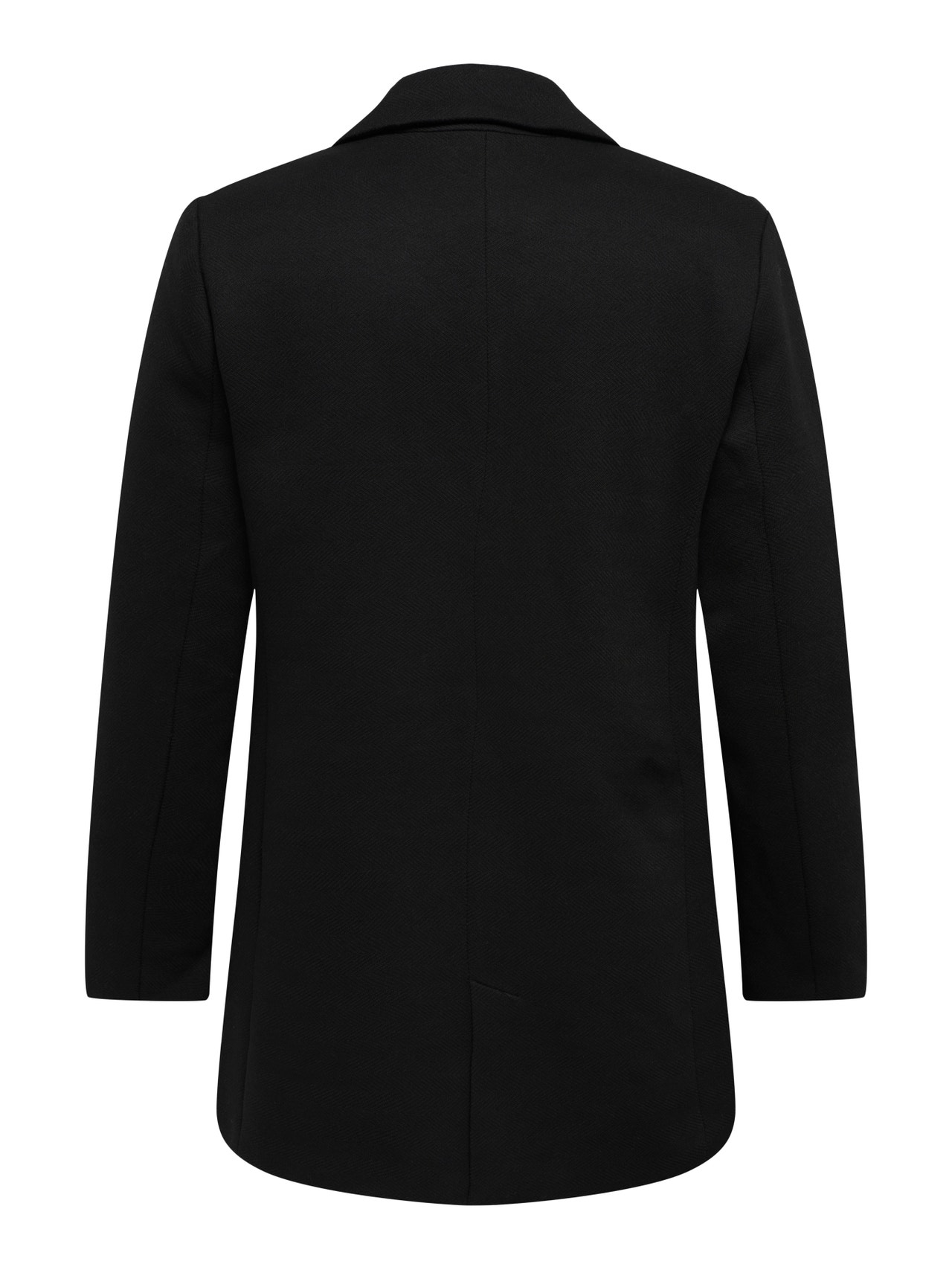 ONLY Regular Fit Innskårede jakkeslag Curve Blazer -Black - 15283921