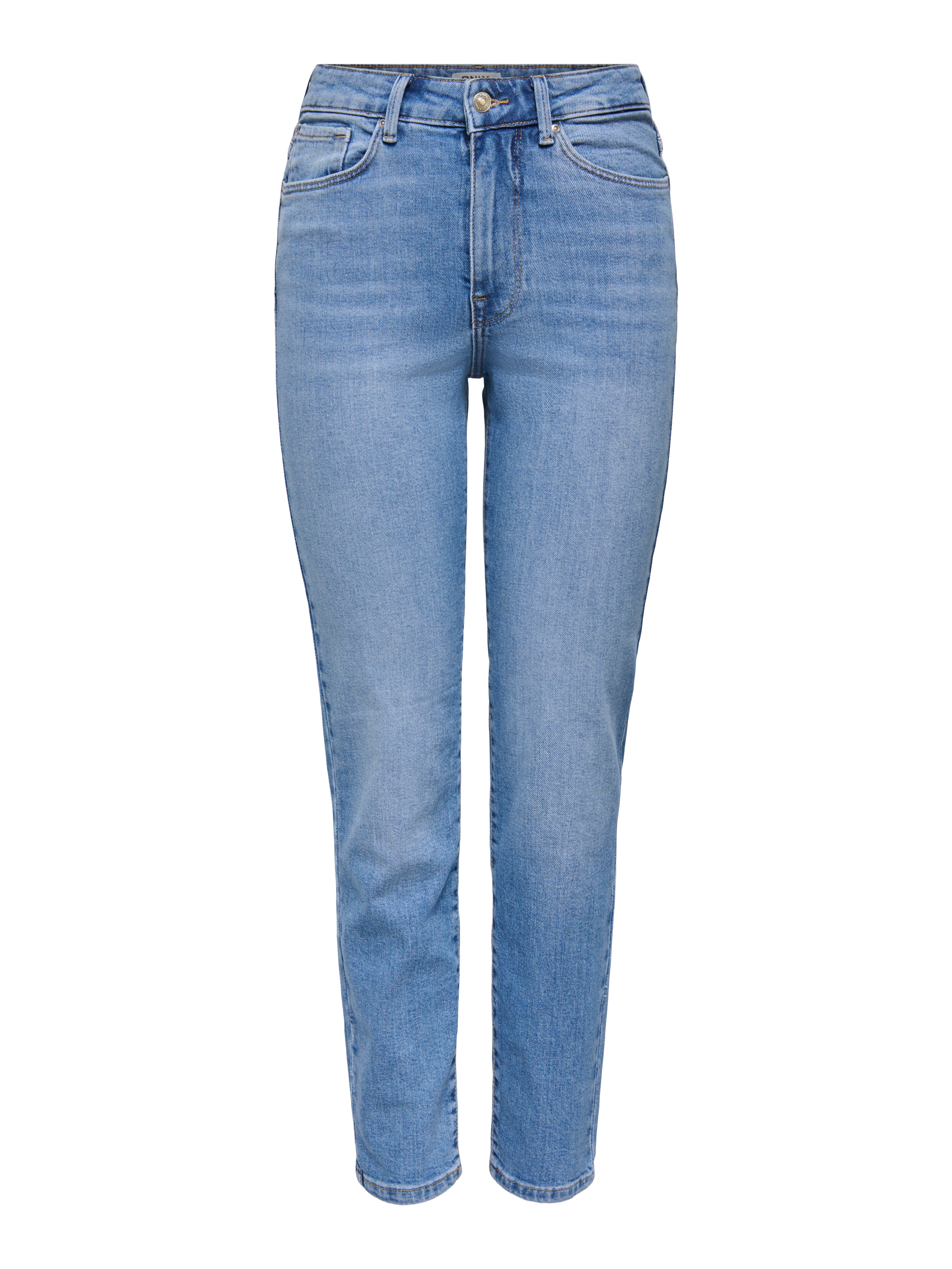 Thumbnail - Onlemily Hohe Taille Gerade Geschnitten Jeans