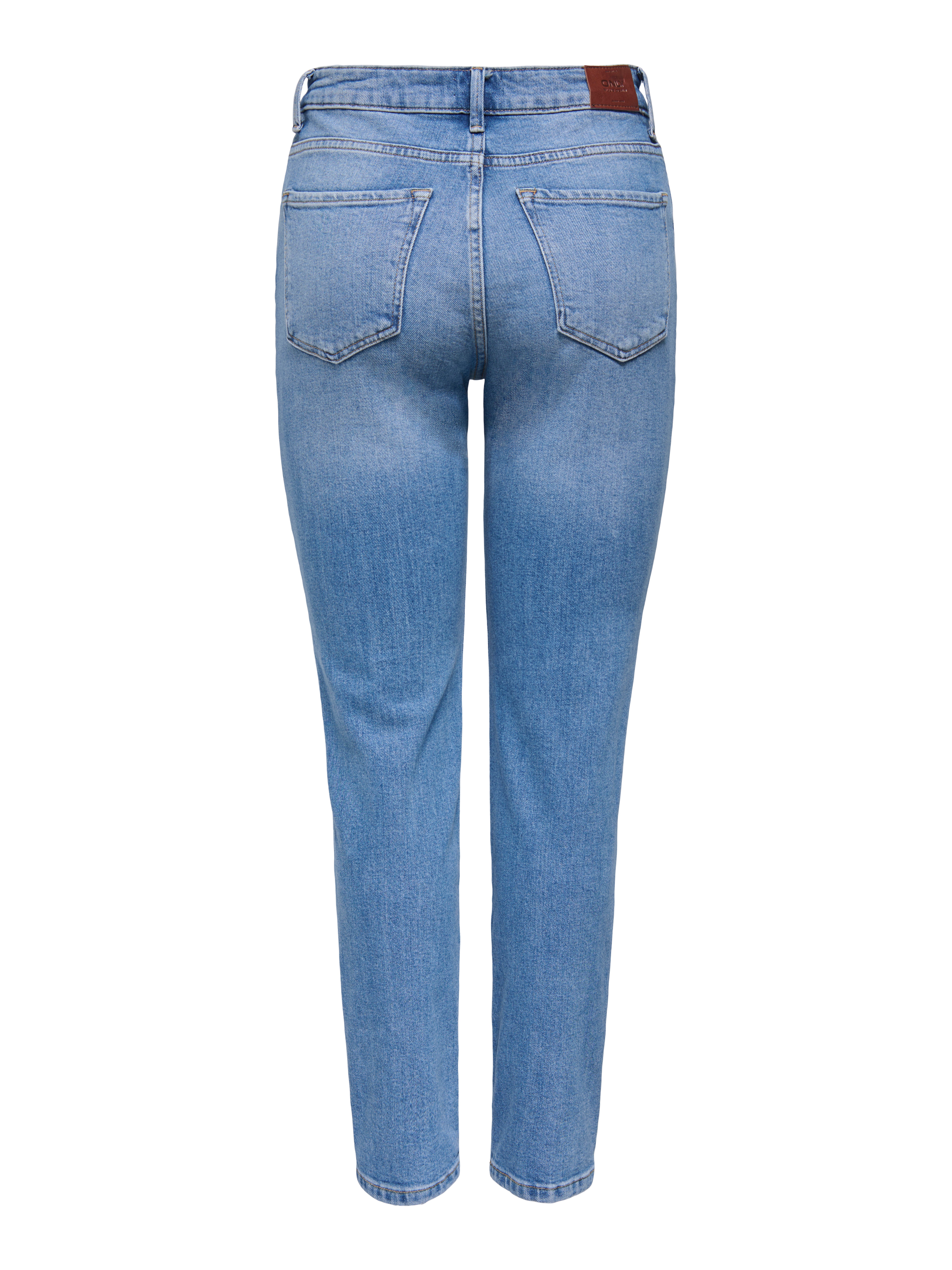 Thumbnail - Onlemily Hohe Taille Gerade Geschnitten Jeans