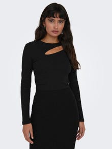 ONLY top with cut out detail -Black - 15283977