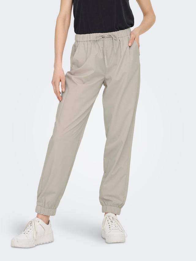 ONLY Loose Fit Mid waist Elasticated hems Track Pants - 15284001
