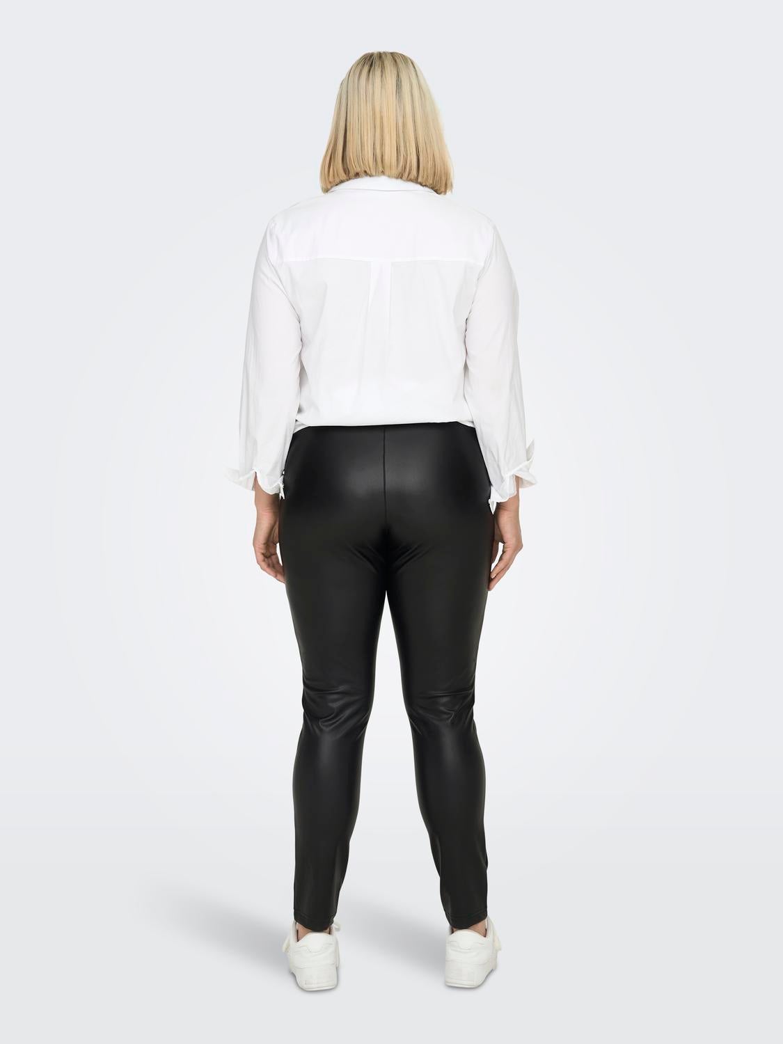 Leather trousers hot sale size 20