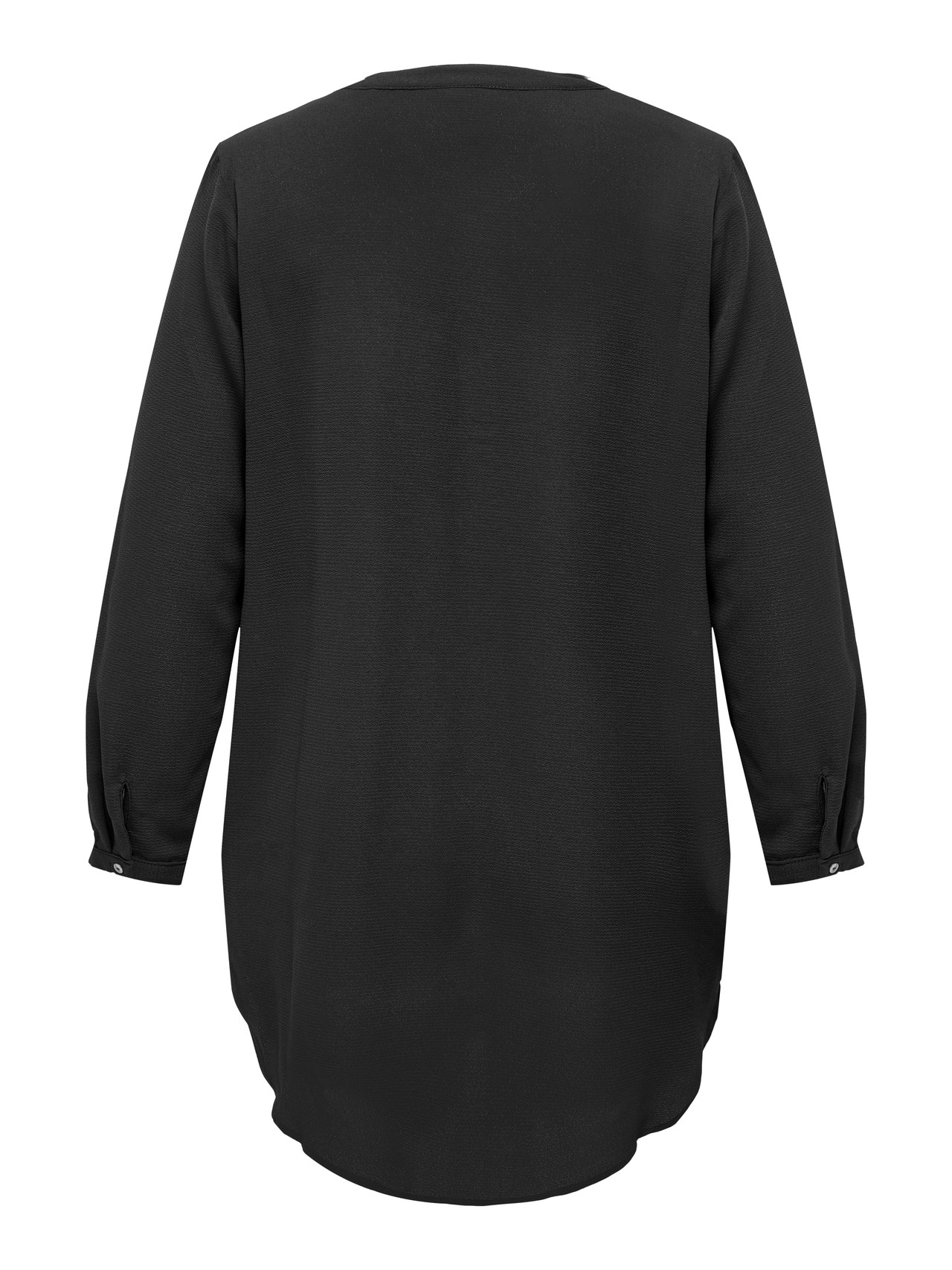 ONLY Camisas Corte regular Cuello Mao Curve -Black - 15284064