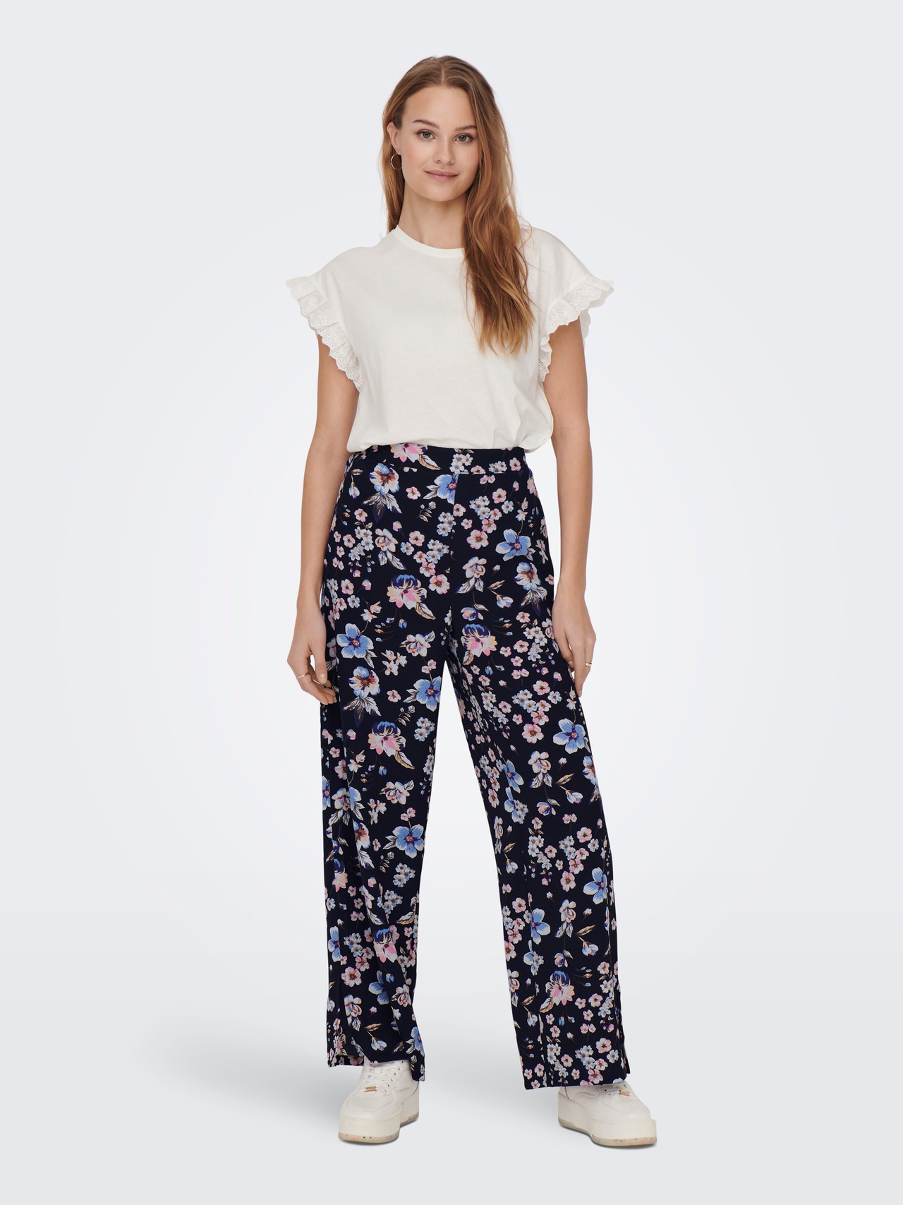 ONLY Pantalons Loose Fit -Sky Captain - 15284248