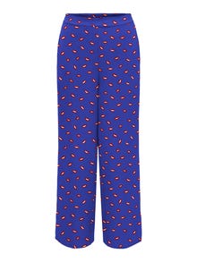 ONLY Pantalones Corte loose -Dazzling Blue - 15284248
