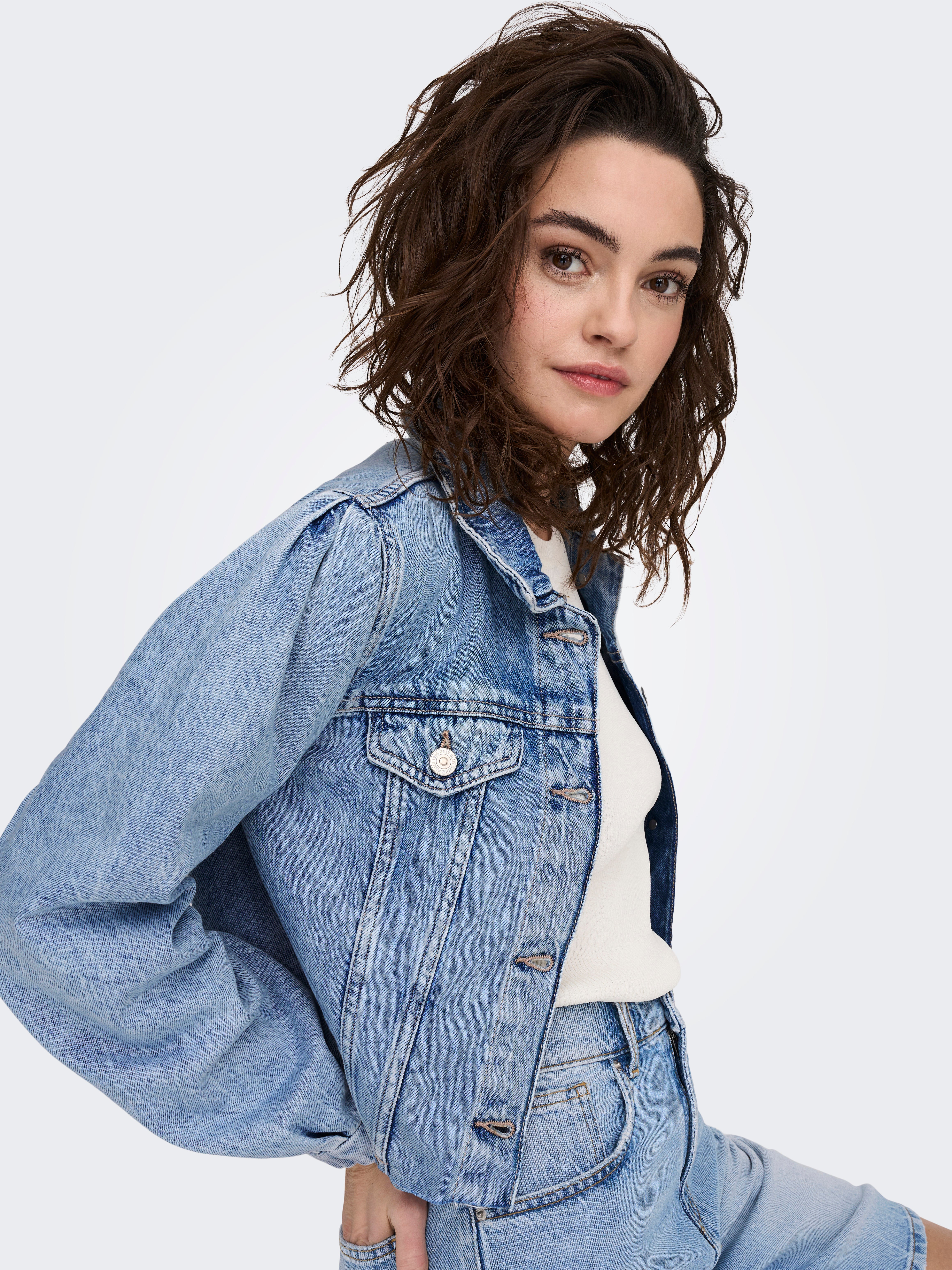 Buy Blue Jackets & Coats for Women by AMERICAN EAGLE Online | Ajio.com
