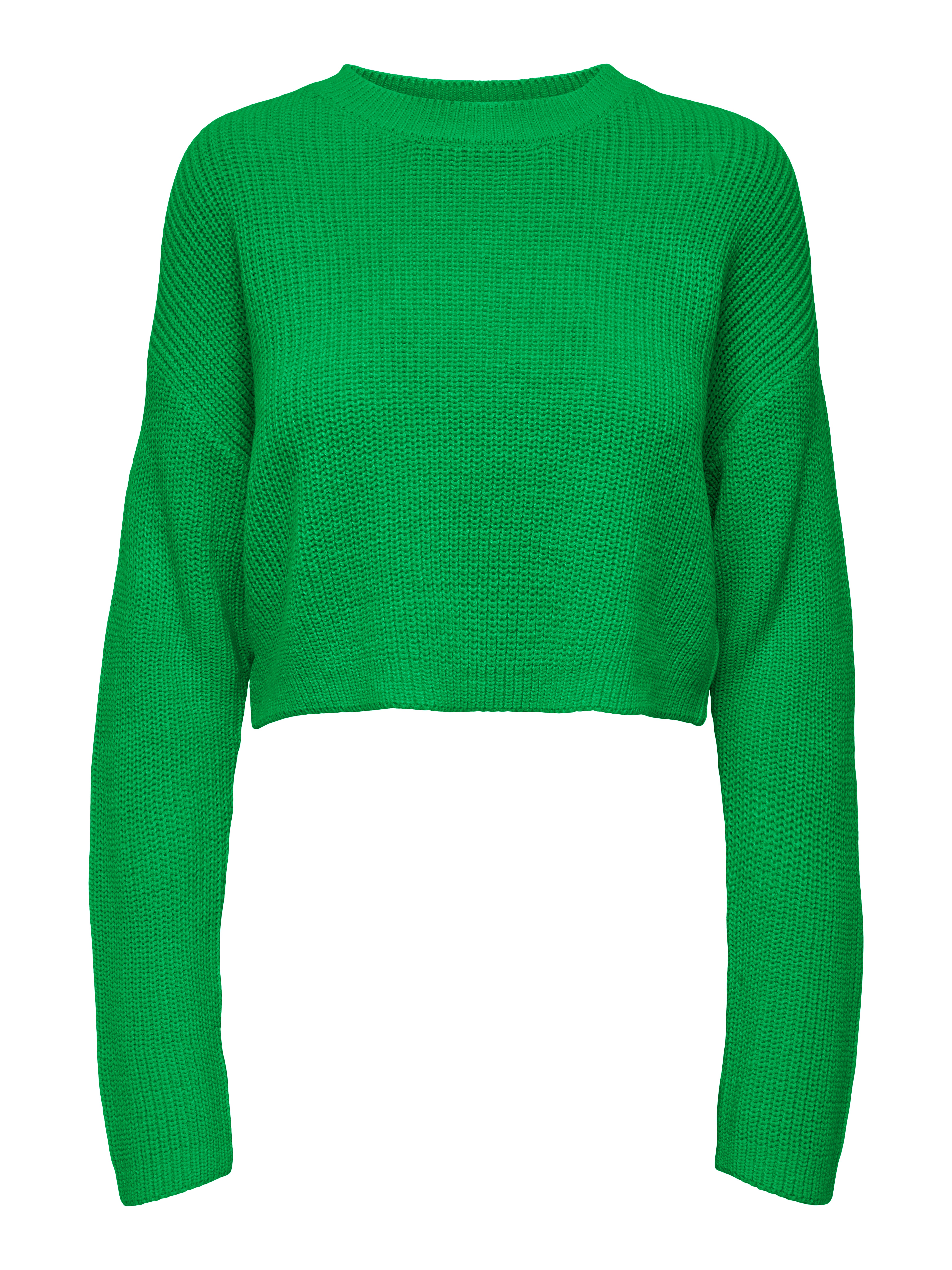 Neon green cheap cropped sweater