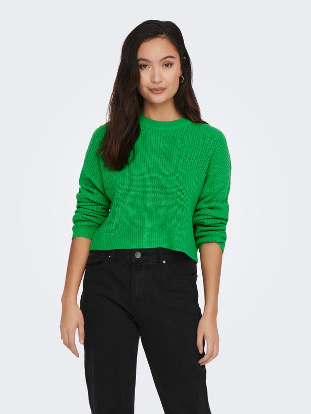 ONLY Cropped knitted pullover - 15284453