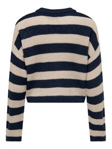 ONLY Cropped knitted pullover -Pumice Stone - 15284453