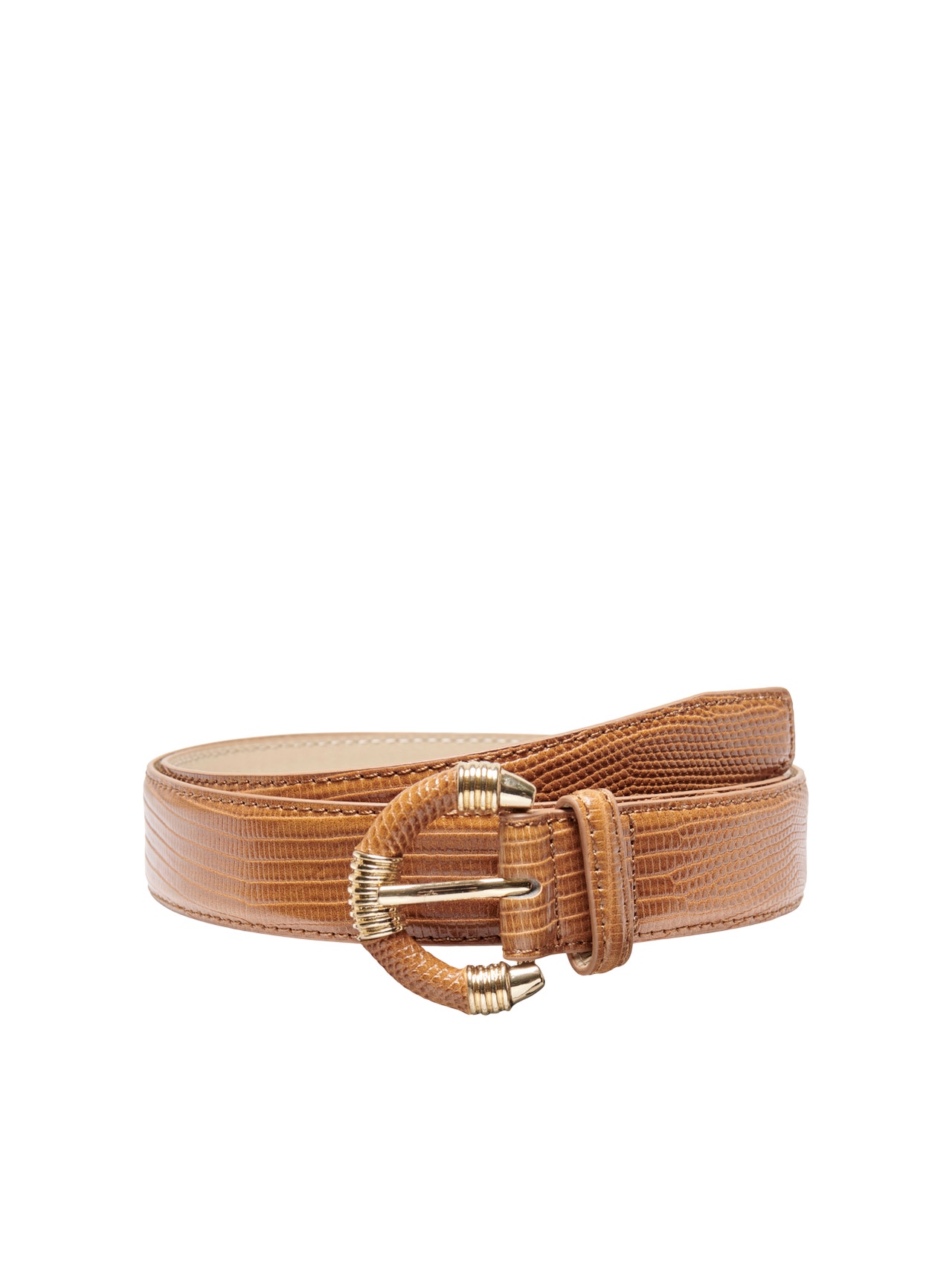 ONLY Faux leather belt -Honey Ginger - 15284512
