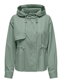 ONLY Short parka trenchcoat -Lily Pad - 15284588