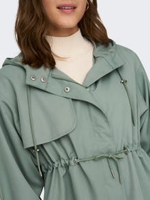 ONLY Short parka trenchcoat -Lily Pad - 15284588