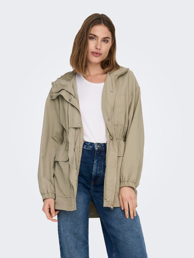 ONLY Draw string parka - 15284610