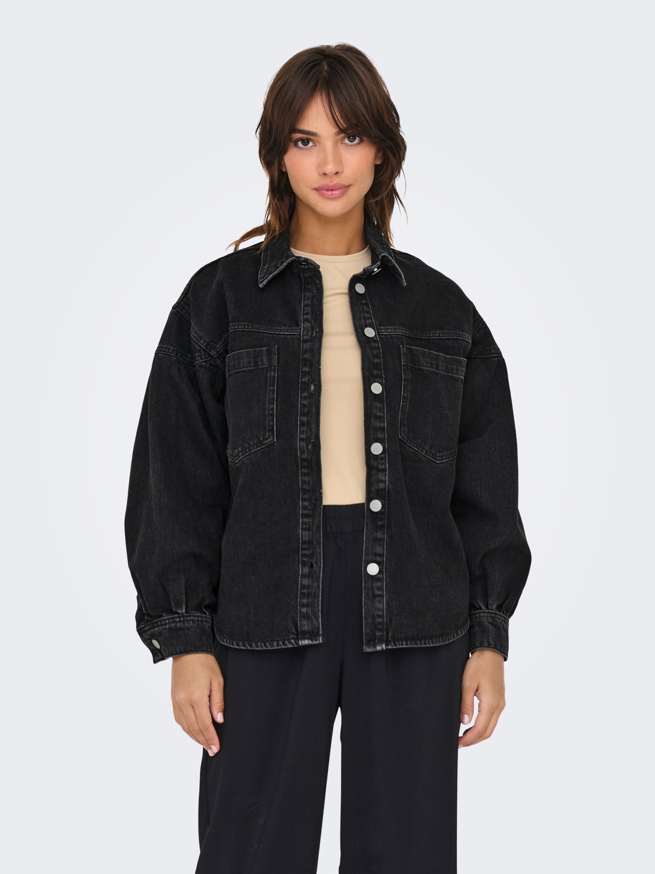 ONLY ONLANNI Veste en jean -Black - 15284611