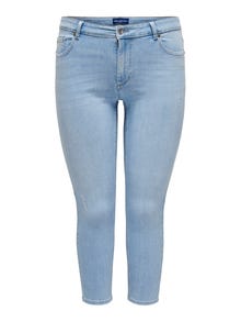 ONLY Skinny Fit Regular waist Jeans -Light Blue Denim - 15284647