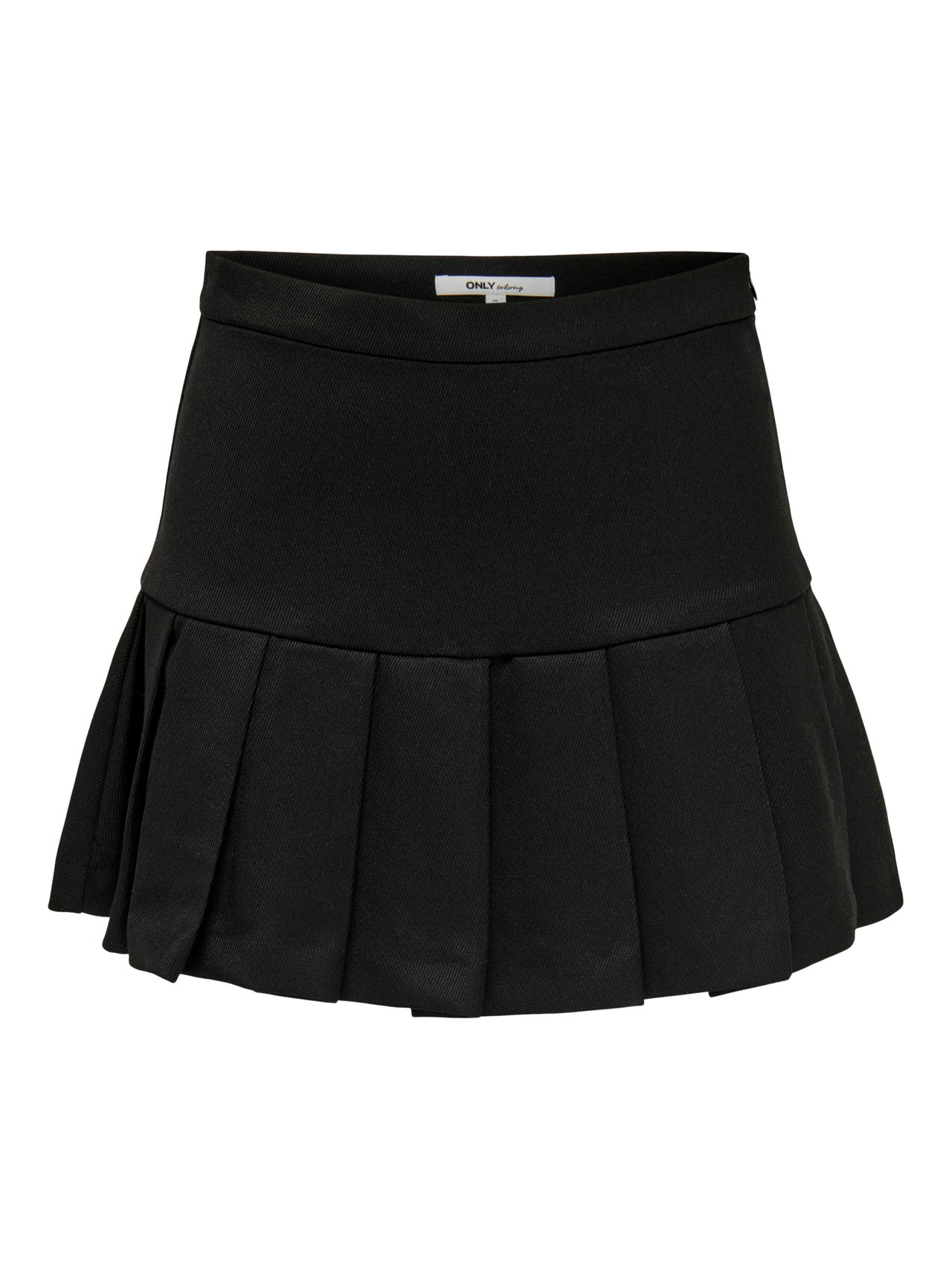 ONLY Petite Mini nederdel -Black - 15284664