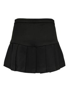 ONLY Petite Kort kjol -Black - 15284664