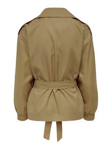 ONLY Kort trench coat -Tigers Eye - 15284696