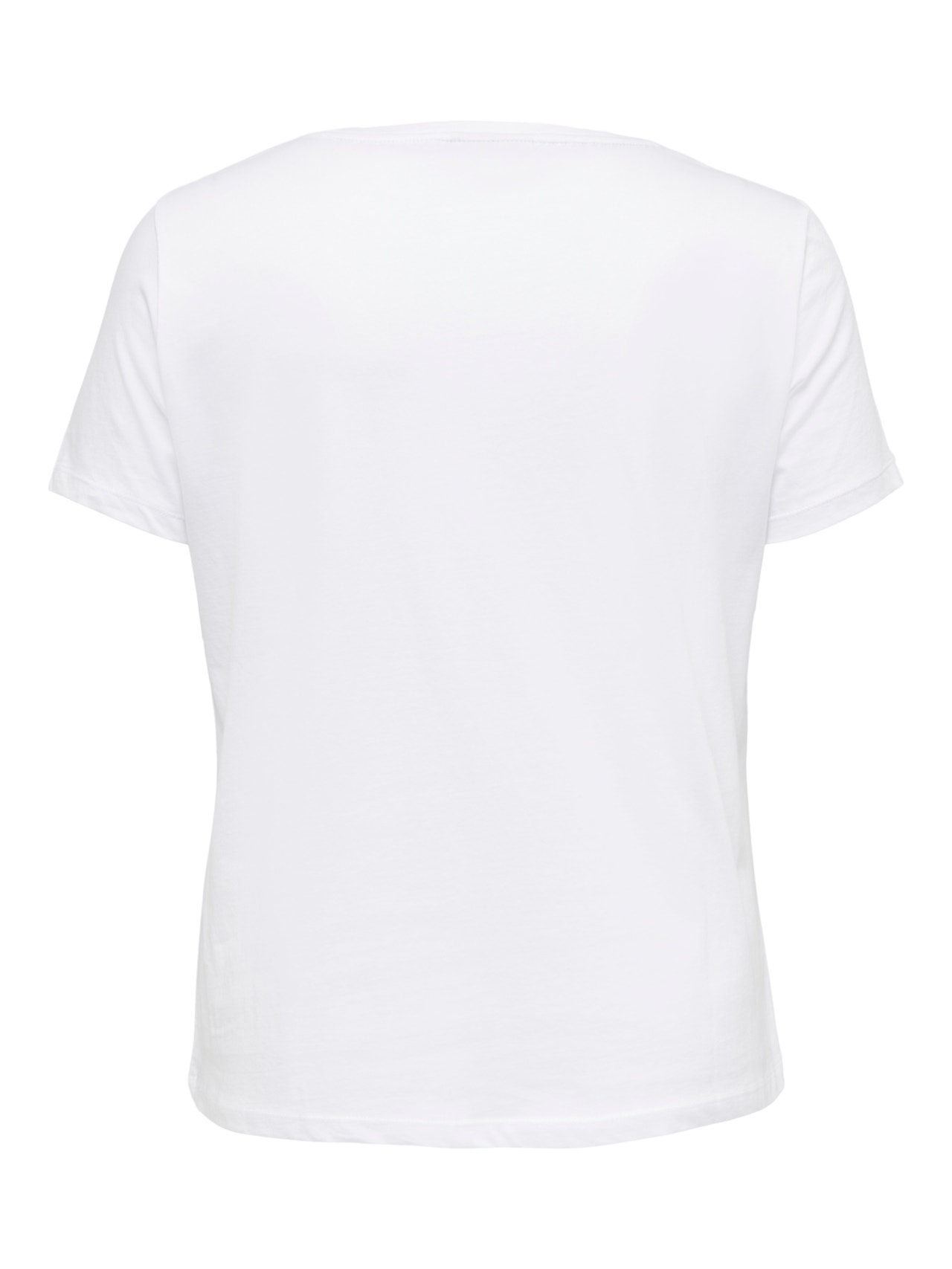 ONLY curvy o-neck t-shirt -Bright White - 15284785