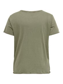 ONLY Normal geschnitten Rundhals T-Shirt -Kalamata - 15284795