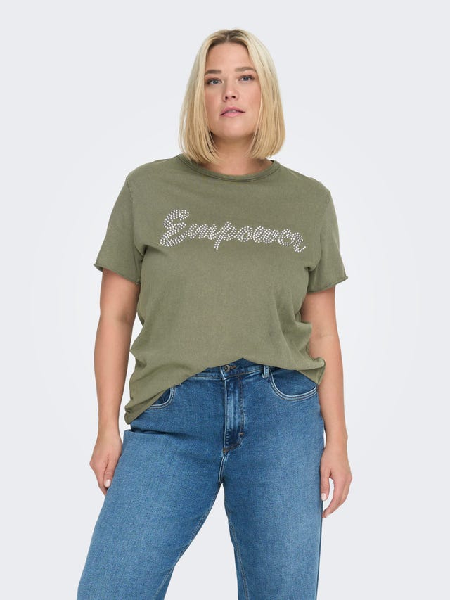 ONLY Curvy detailed t-shirt - 15284795