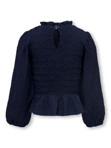 ONLY Regular Fit Skjortekrage Topp -Navy Blazer - 15284835