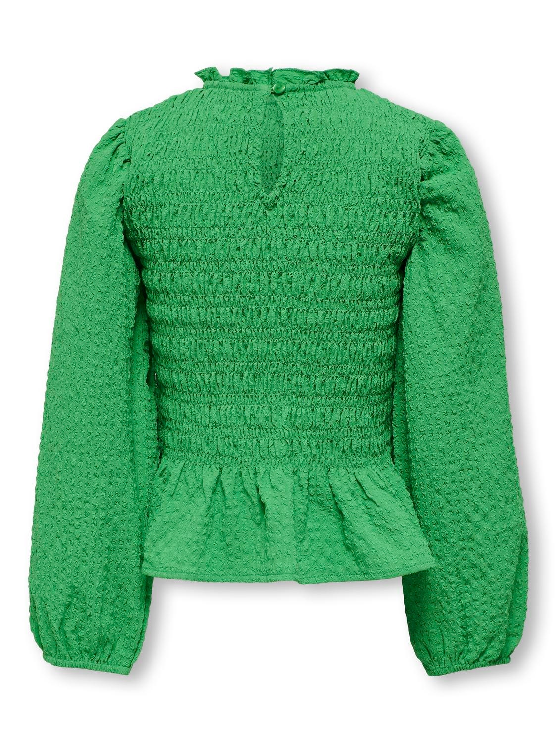 ONLY Regular fit Overhemd kraag Top -Kelly Green - 15284835