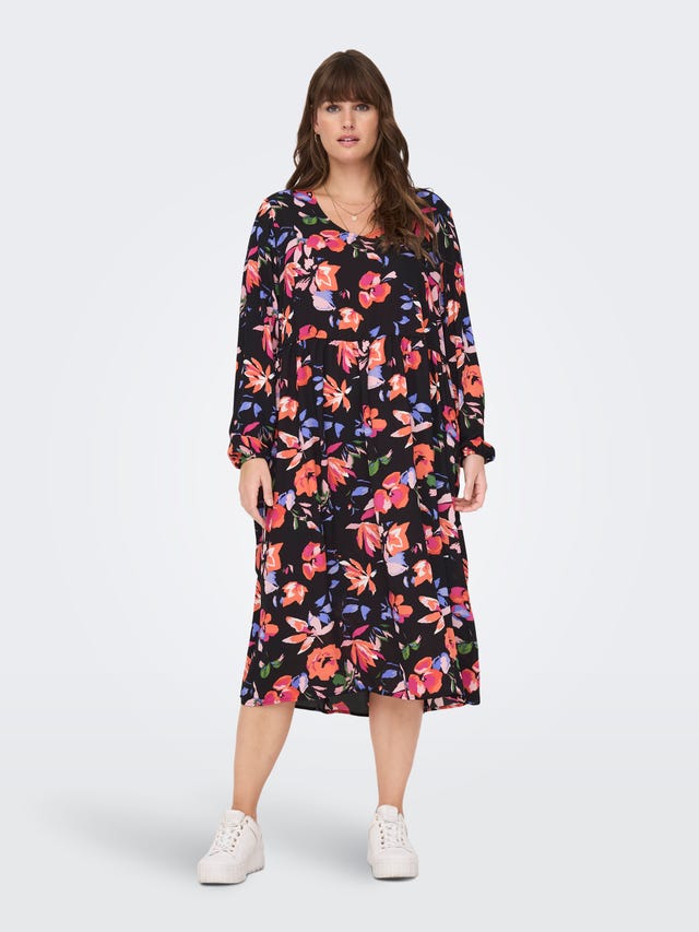 ONLY Curvy printed dress - 15284861