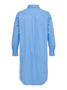 ONLY Normal geschnitten Hemdkragen Langes Kleid -Provence - 15284962