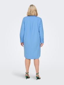 ONLY Regular Fit Shirt collar Long dress -Provence - 15284962