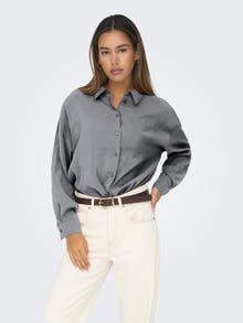 ONLY Shirt with volume sleeves -Plum Kitten - 15284994