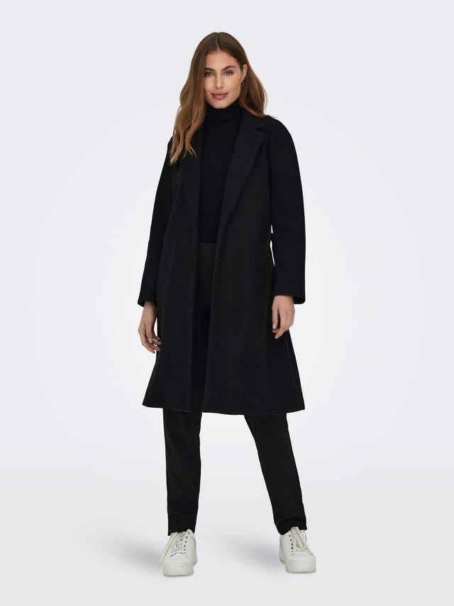 ONLY Long coat with belt - 15285012