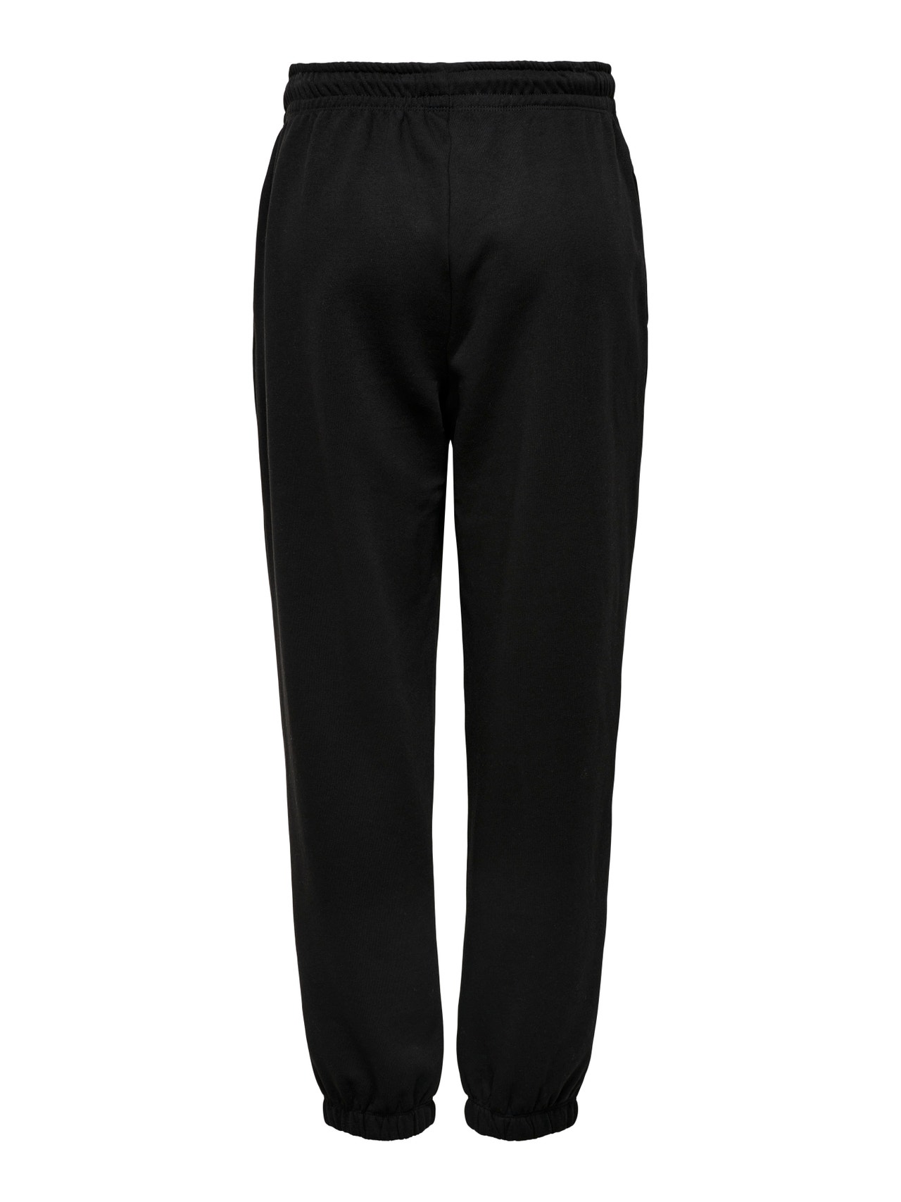 ONLY Pantalons Regular Fit Élastique Petite -Black - 15285026