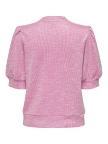 ONLY Balloon sleeve top -Strawberry Moon - 15285055