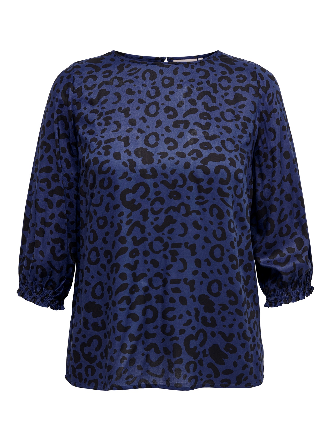 ONLY Curvy Patterned Top -Patriot Blue - 15285099