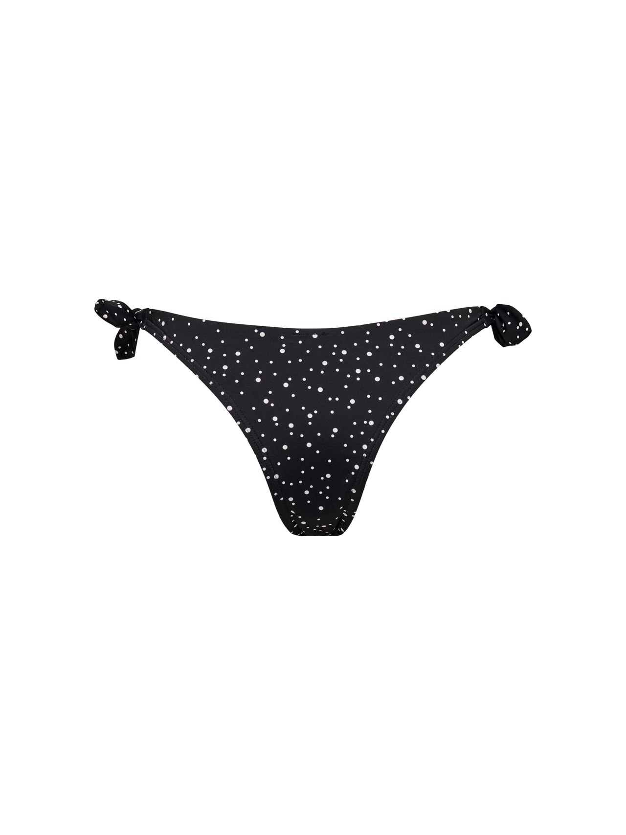 ONLY Dotted bikini bottom -Black - 15285147