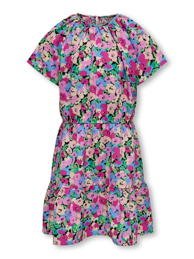 ONLY Standard Fit O-hals Kort kjole - 15285235