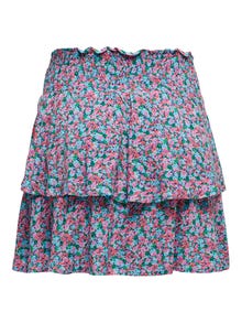 ONLY Short Smock Skirt -Cyan Blue - 15285280