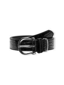 ONLY Faux leather belts -Black - 15285334