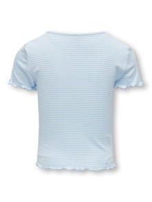 ONLY Regular fit O-hals Top -Clear Sky - 15285362