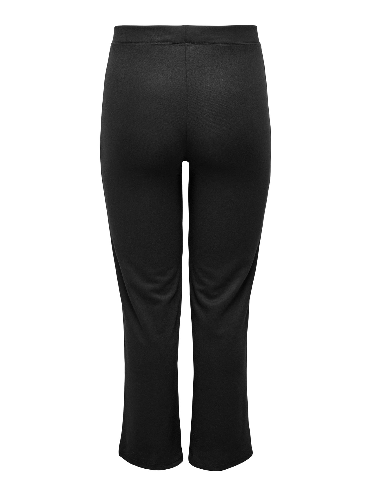 ONLY Pantalons Straight Fit Taille haute -Black - 15285542