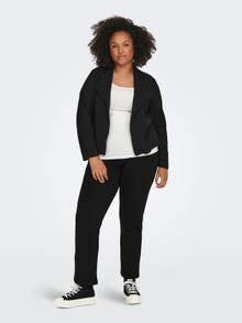 ONLY Curvy straight fit trousers -Black - 15285542