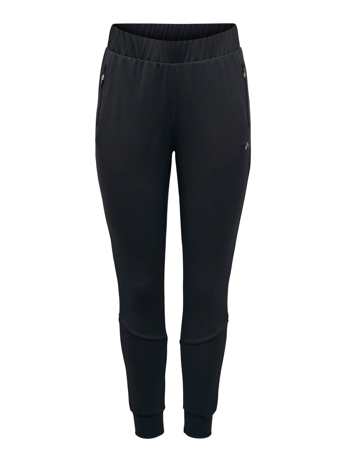 ONLY Tapered Fit Mid waist Track Pants -Black - 15285610