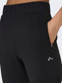 ONLY Tapered fit Mid waist Trainingsbroek -Black - 15285610