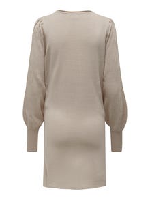 ONLY Comfort fit O-hals Zwangerschap Lange jurk -Pumice Stone - 15285982