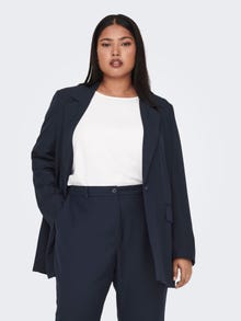 ONLY Curvy Solid colored Blazer -Night Sky - 15285984