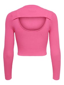 ONLY O-ringning Pullover -Carmine Rose - 15285994